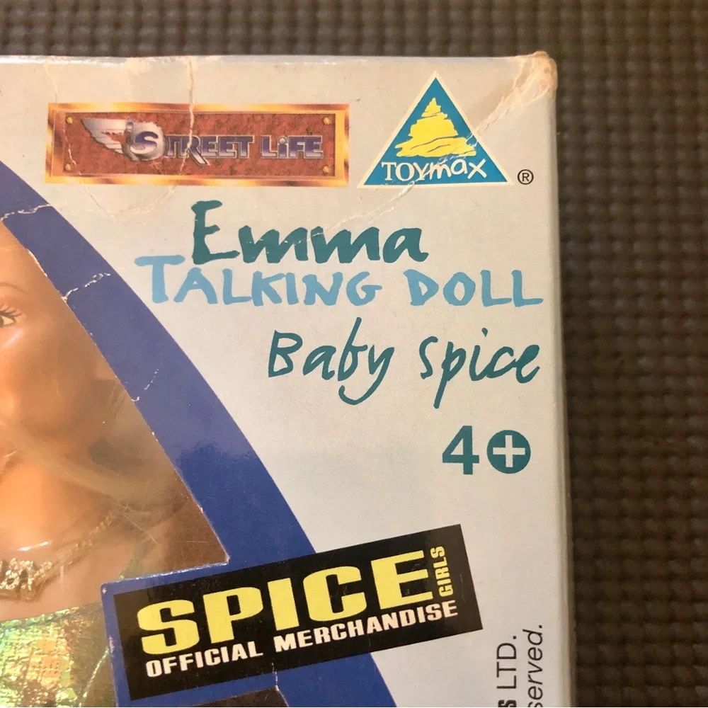 NWT Vintage ’90s Toymax Spice Girls Baby Spice Doll 1999